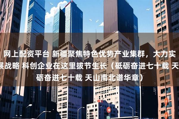 网上配资平台 新疆聚焦特色优势产业集群，大力实施创新驱动发展战略 科创企业在这里拔节生长（砥砺奋进七十载 天山南北谱华章）