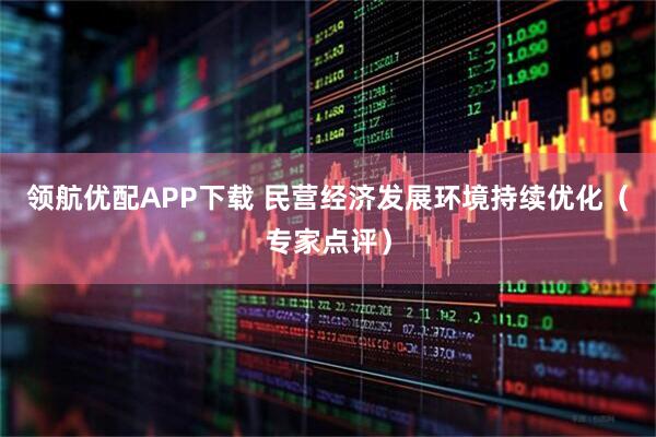 领航优配APP下载 民营经济发展环境持续优化（专家点评）